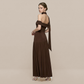 Formal Evening Maxi A-Line Polyester Elegant Dress - MYTHSIS