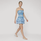 Date Night Mini A-Line Cotton Chic Dress - MYTHSIS