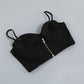 Wholesale Women's Rhinestone Chain Two-Piece Outfit