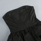 Wholesale Women's Off-Shoulder Polka-Dot Mesh Ruffle Maxi Dress