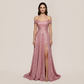 Formal Evening Maxi Fit & Flare Sequin Elegant Dress - Wholesale Dresses Low MOQ - MYTHSIS