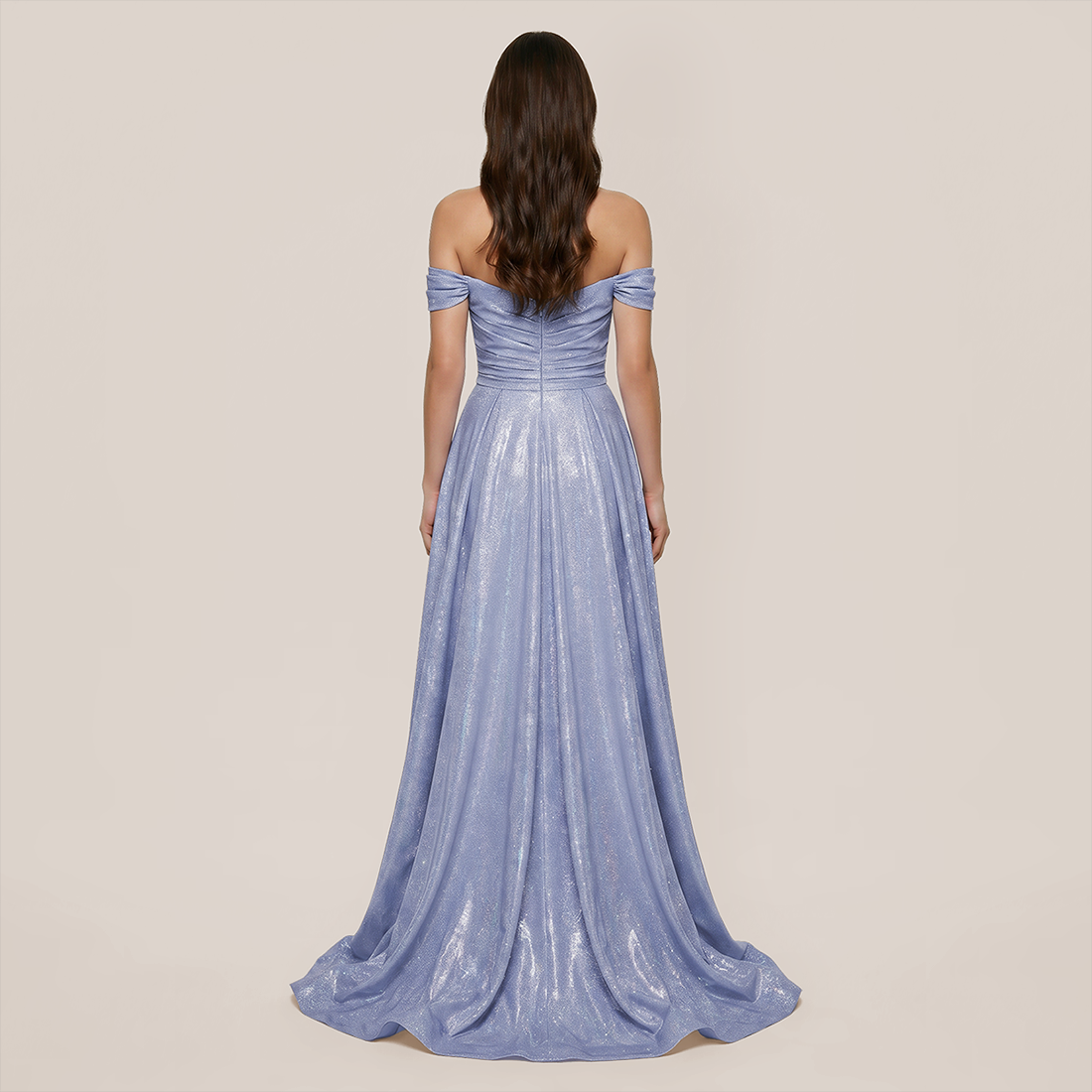Formal Evening Maxi Fit & Flare Sequin Elegant Dress - Wholesale Dresses Low MOQ - MYTHSIS