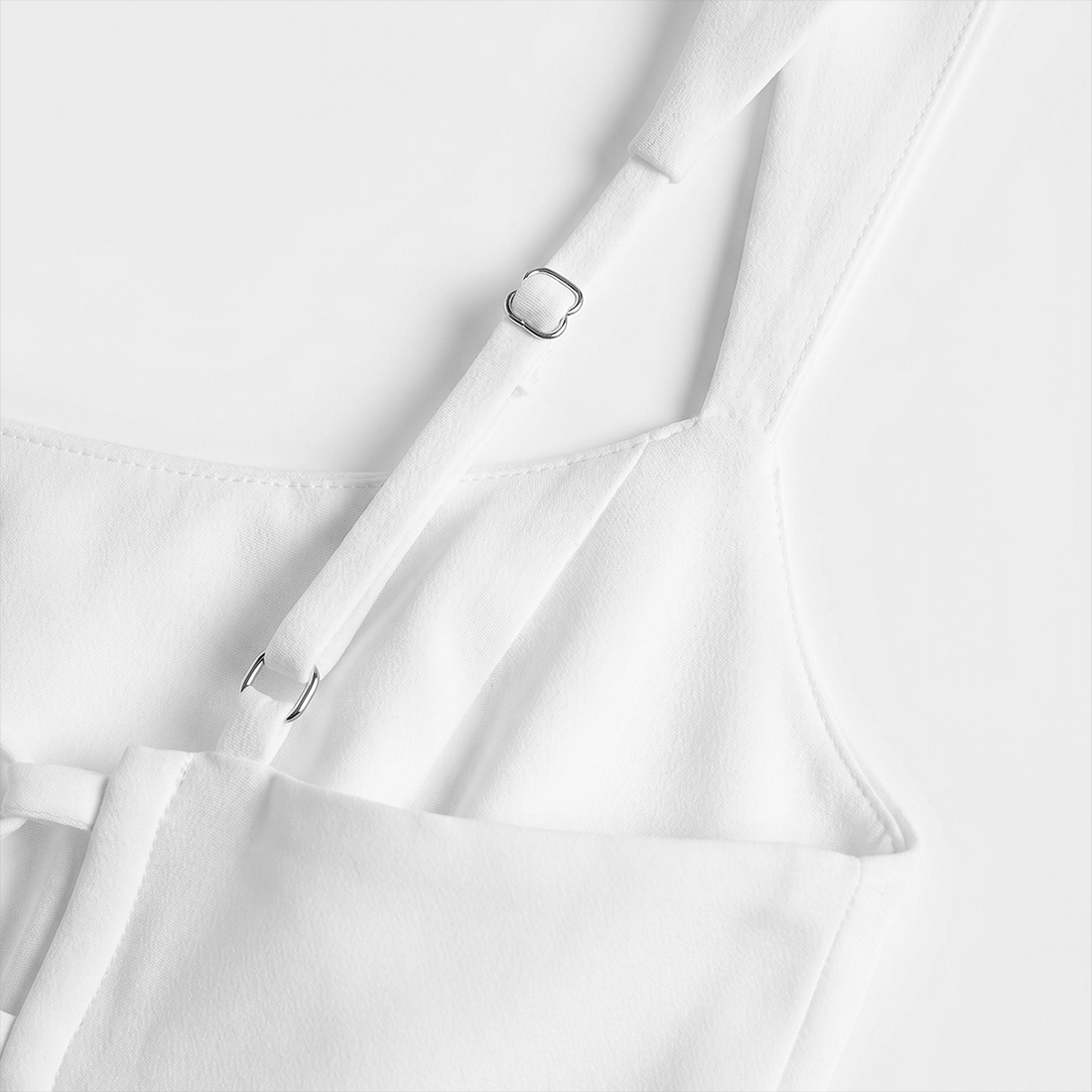 Graduation & Prom Mini Sheath Polyester Sexy Square Neck Tie-Up Spliced Dress - MYTHSIS