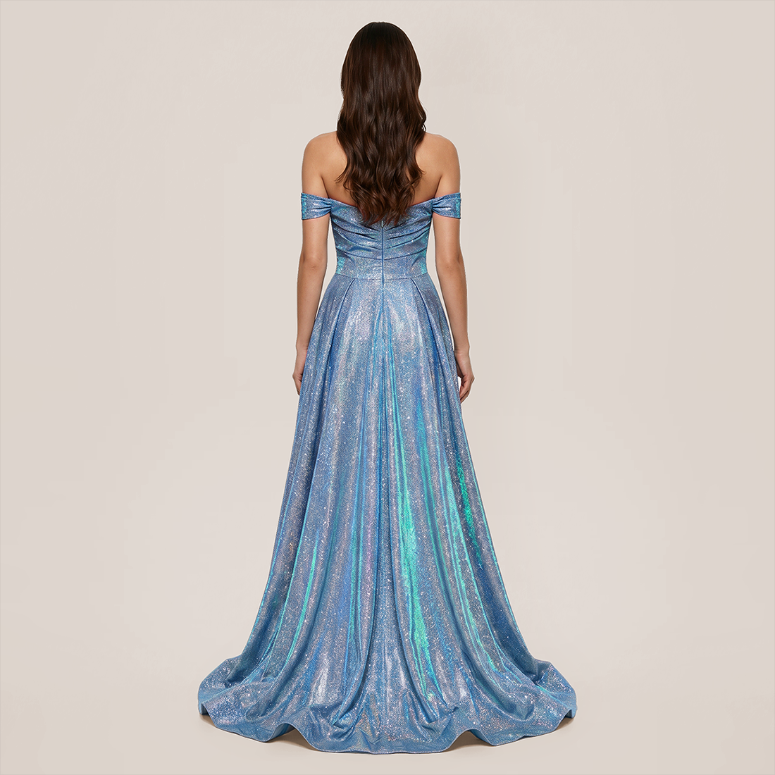 Formal Evening Maxi Fit & Flare Sequin Elegant Dress - Wholesale Dresses Low MOQ - MYTHSIS