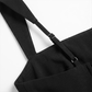 Graduation & Prom Mini Sheath Polyester Sexy Square Neck Tie-Up Spliced Dress - MYTHSIS