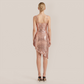 Party & Event Sequin Bodycon Satin Halter Mini Dress - Wholesale Dresses Low MOQ - MYTHSIS
