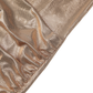 Party & Event Mini Bodycon Polyester Glam Strapless Ruched Metallic Dress - MYTHSIS