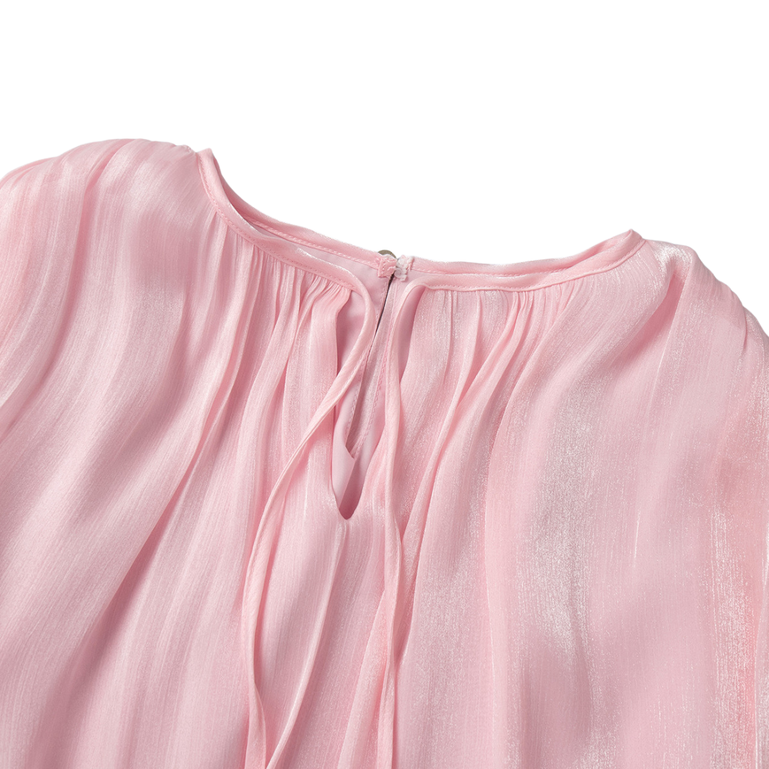 Date Night Mini A-Line Chiffon Feminine Long sleeve Dress - MYTHSIS