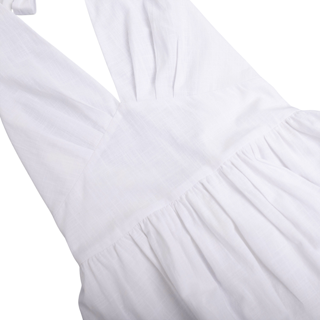 Casual Everyday Maxi A-Line Cotton Simple High waist Dress - MYTHSIS