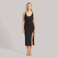 Vacation Midi Shift Knit Minimalist Cover-Up Dress - Wholesale Dresses Low MOQ - MYTHSIS