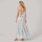 Vacation Maxi A-Line Chiffon Elegant Floral Print Dress - MYTHSIS