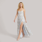 Vacation Maxi A-Line Chiffon Elegant Floral Print Dress - MYTHSIS