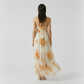 Vacation Maxi A-Line Chiffon Boho Sleeveless Dress - MYTHSIS