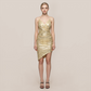 Party & Event Sequin Bodycon Satin Halter Mini Dress - Wholesale Dresses Low MOQ - MYTHSIS
