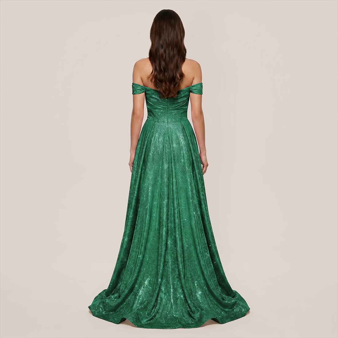 Formal Evening Maxi Fit & Flare Sequin Elegant Dress - Wholesale Dresses Low MOQ - MYTHSIS