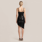 Party & Event Sequin Bodycon Satin Halter Mini Dress - Wholesale Dresses Low MOQ - MYTHSIS