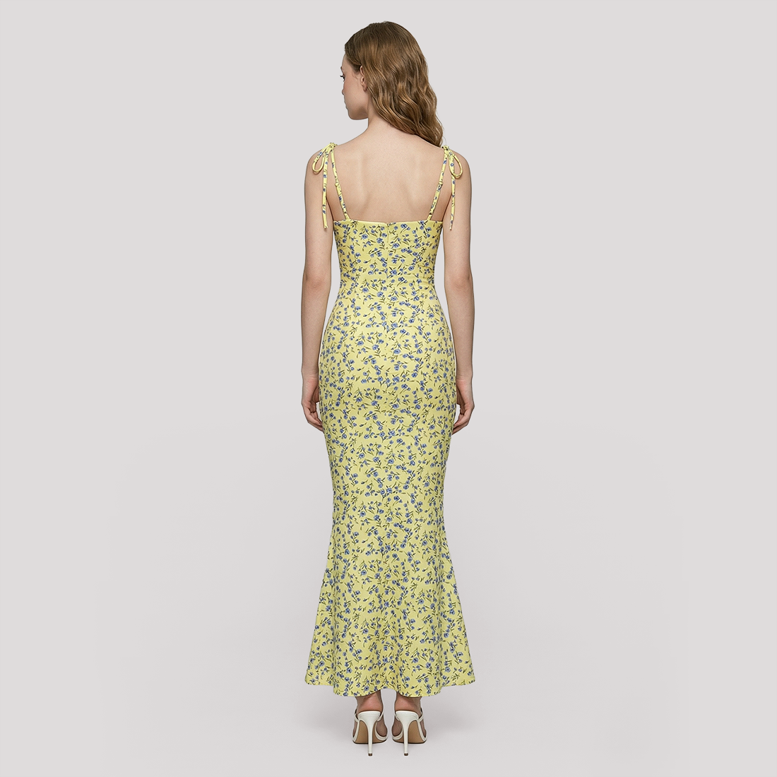 Vacation Maxi Slip Dress Chiffon Boho Dress - MYTHSIS