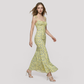 Vacation Maxi Slip Dress Chiffon Boho Dress - MYTHSIS