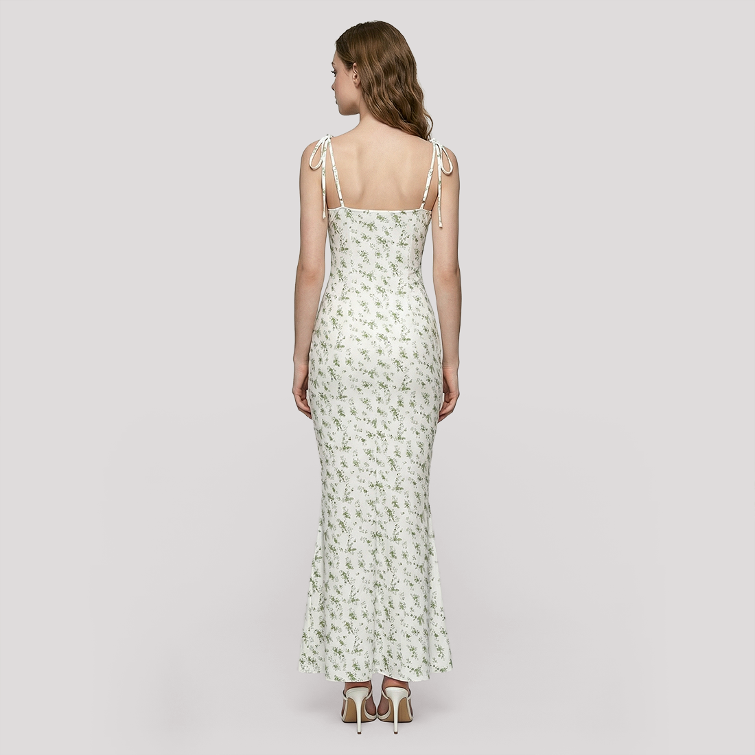 Vacation Maxi Slip Dress Chiffon Boho Dress - MYTHSIS