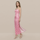 Date Night Midi Slip Dress Chiffon Feminine Dress - MYTHSIS