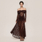 Graduation & Prom Maxi Bodycon Lace Sexy Off shoulder Dress - Wholesale Dresses Low MOQ - MYTHSIS