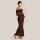 Graduation & Prom Maxi Bodycon Lace Sexy Off shoulder Dress - Wholesale Dresses Low MOQ - MYTHSIS