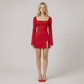 Date Night Mini A-Line Knit Chic Slit Dress - Wholesale Dresses Low MOQ - MYTHSIS