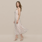Date Night Midi Slip Dress Chiffon Feminine Dress - MYTHSIS