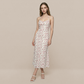 Date Night Midi Slip Dress Chiffon Feminine Dress - MYTHSIS