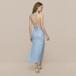 Date Night Midi Slip Dress Chiffon Feminine Dress - MYTHSIS