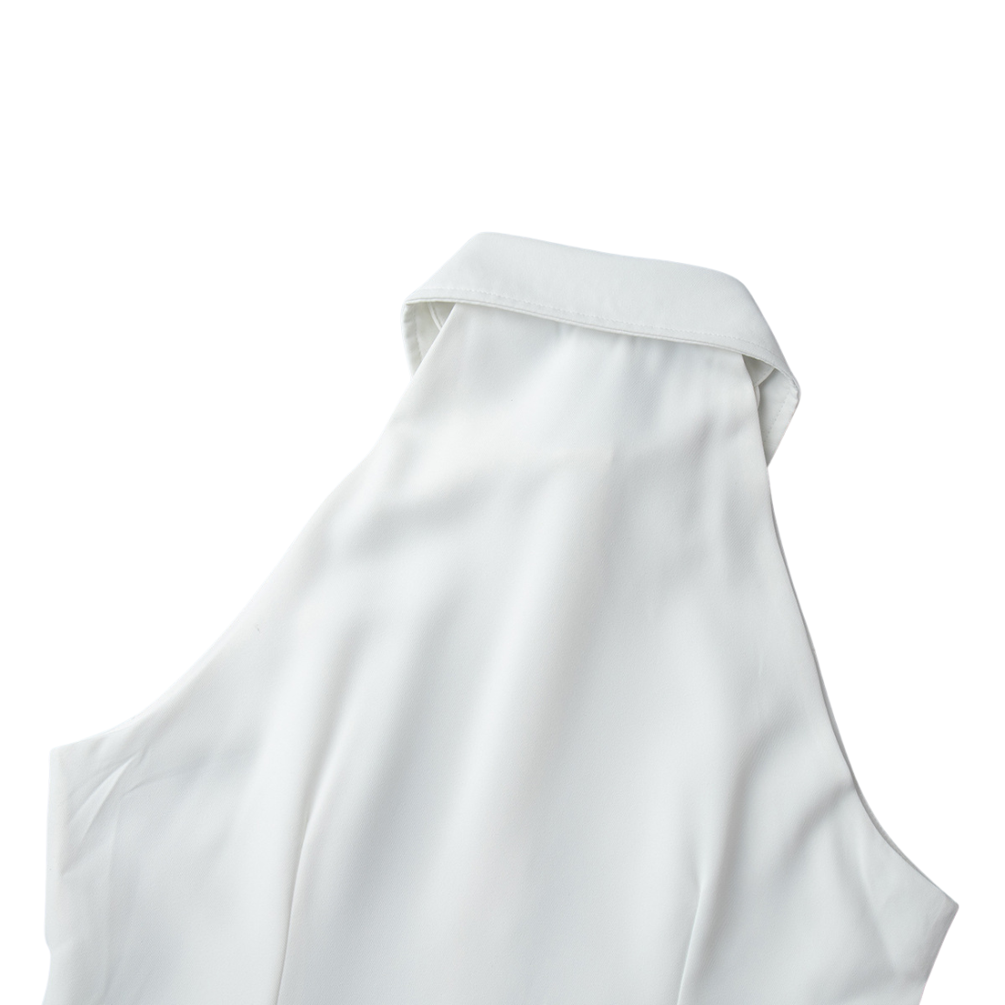 Work & Office Maxi Shift Polyester Minimalist Dress - MYTHSIS
