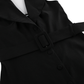 Work & Office Maxi Bodycon Viscose Chic Notched Lapel Slit Dress - MYTHSIS