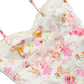 Vacation Maxi Slim Satin Sexy Spaghetti Strap Floral Print Open Back Dress - MYTHSIS