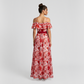 Vacation Maxi A-Line Chiffon Boho Flounce sleeve&nbsp Dress - MYTHSIS