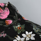 Wholesale Women's Floral Sequin Strapless Maxi Dress – Mesh Panel Evening