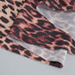 Wholesale Women's Leopard-Print Strapless Bodycon Mini Dress