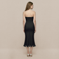 Party & Event Maxi Bodycon Polyester Glam Dress - MYTHSIS