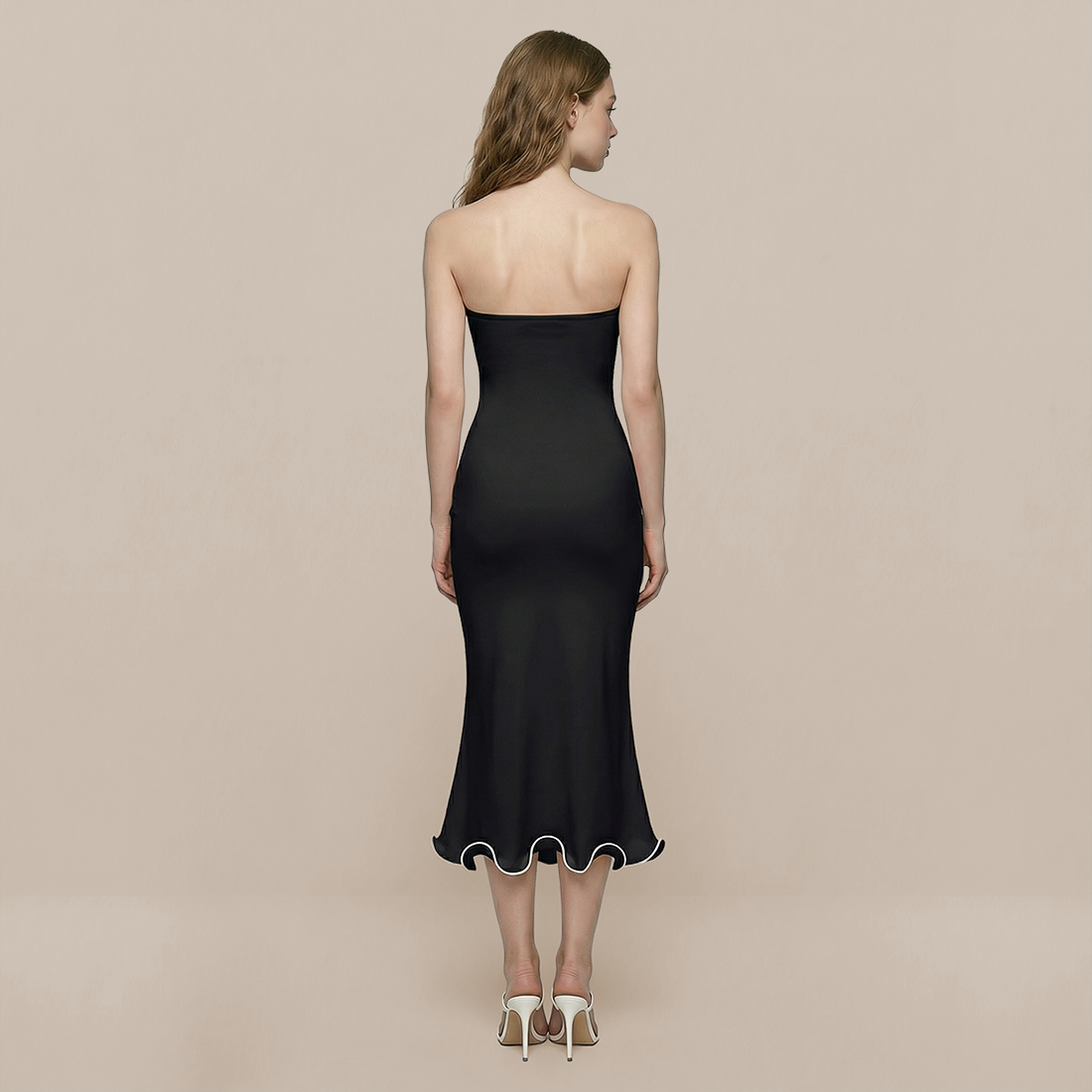 Party & Event Maxi Bodycon Polyester Glam Dress - MYTHSIS