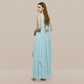 Formal Evening Maxi A-Line Polyester Elegant Dress - MYTHSIS