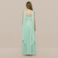 Formal Evening Maxi A-Line Polyester Elegant Dress - MYTHSIS