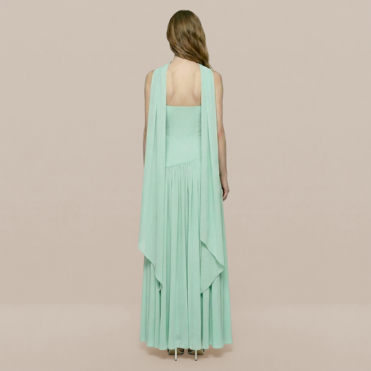 Formal Evening Maxi A-Line Polyester Elegant Dress - Wholesale Dresses Low MOQ - MYTHSIS