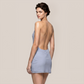【Party & Event】 Mini Bodycon Milk Silk Sexy Halter Neck Backless Dress - MYTHSIS