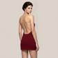 【Party & Event】 Mini Bodycon Milk Silk Sexy Halter Neck Backless Dress - MYTHSIS