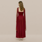 Formal Evening Maxi A-Line Polyester Elegant Dress - MYTHSIS