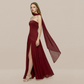 Formal Evening Maxi A-Line Polyester Elegant Dress - MYTHSIS