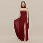 Formal Evening Maxi A-Line Polyester Elegant Dress - MYTHSIS