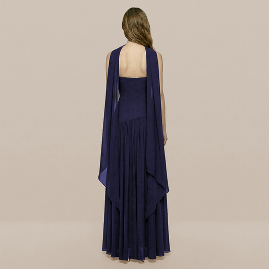 Formal Evening Maxi A-Line Polyester Elegant Dress - Wholesale Dresses Low MOQ - MYTHSIS