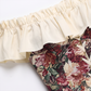 Wholesale Women's Victorian Jacquard Strapless Corset Dress