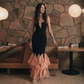 Wholesale Women's Strapless Ruffle Hem Maxi Dress – XS Women's Clothing