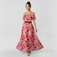 Vacation Maxi A-Line Chiffon Boho Flounce sleeve&nbsp Dress - MYTHSIS